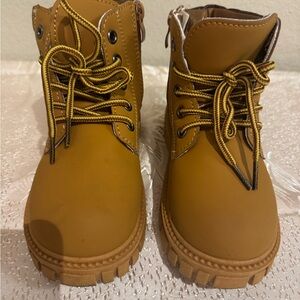 Kids Tan Boots